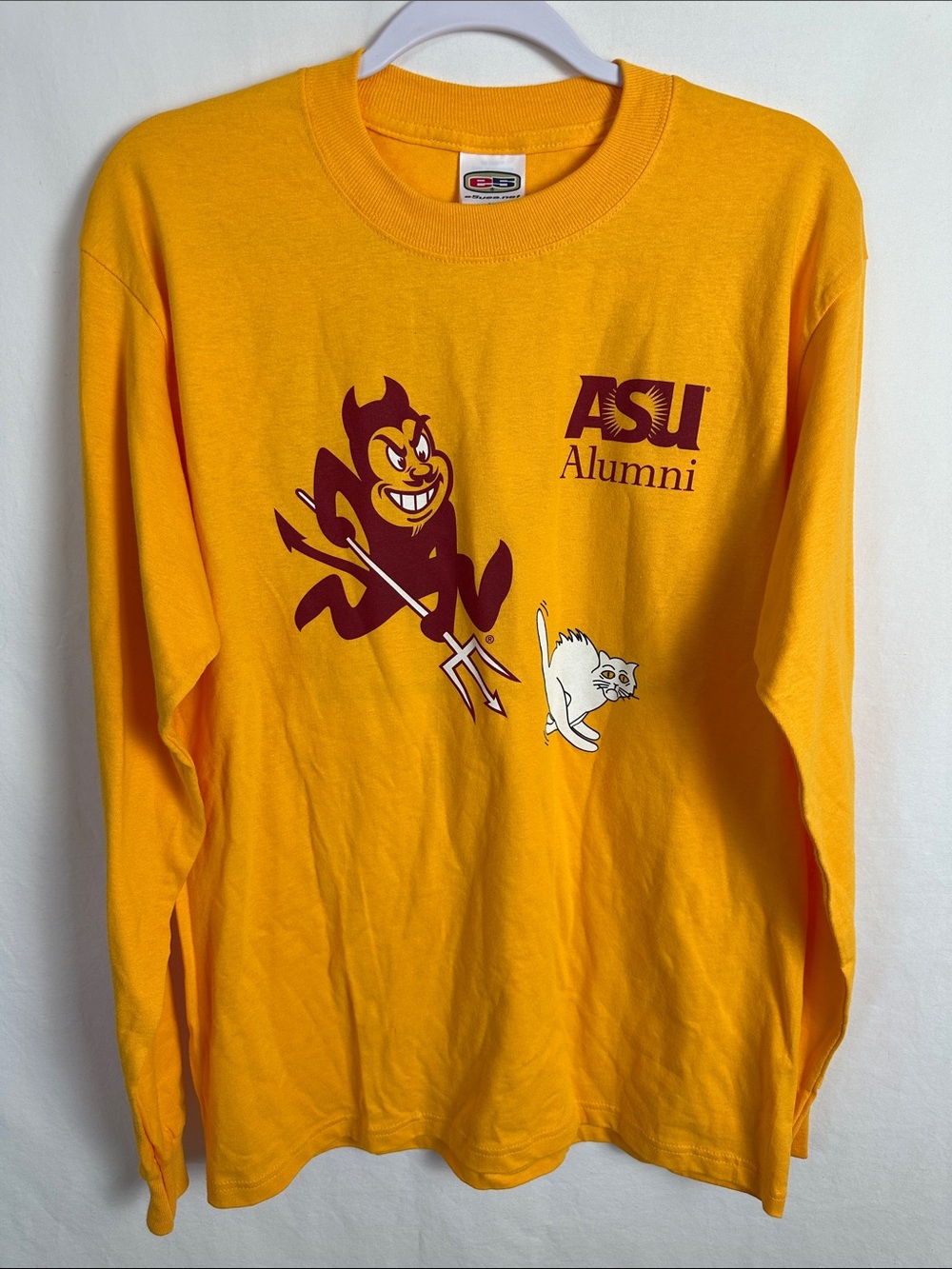 Vintage ASU Alumni “No Pity for the Kitty” long sleeve cotton T-shirt, size M